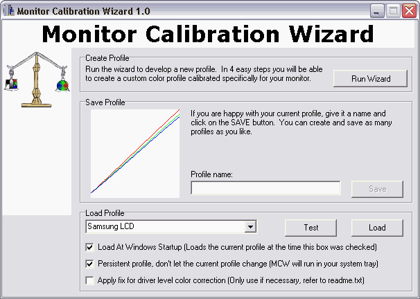Monitor Calibration Wizard 1.0 full